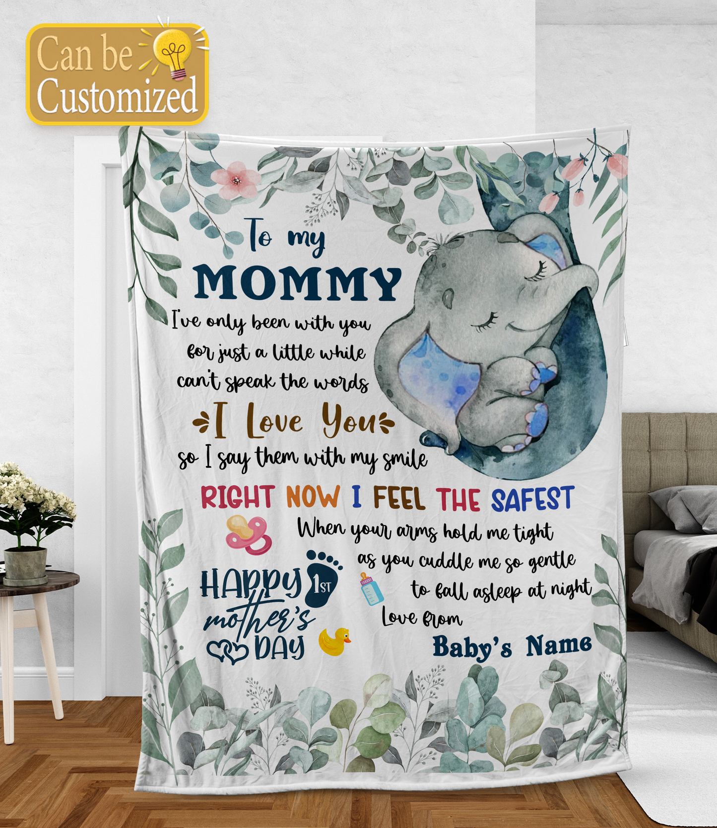 KZW032 First Mother's Day Blanket Gifts For Mother's Day