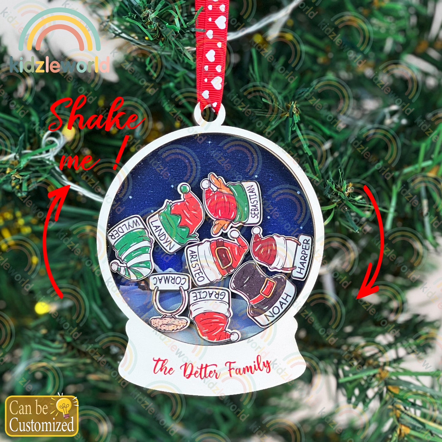 Unique Christmas Tree Ornaments, Family Tree Ornaments, Best Christmas Tree Ornaments, Holiday Ornaments Decorations