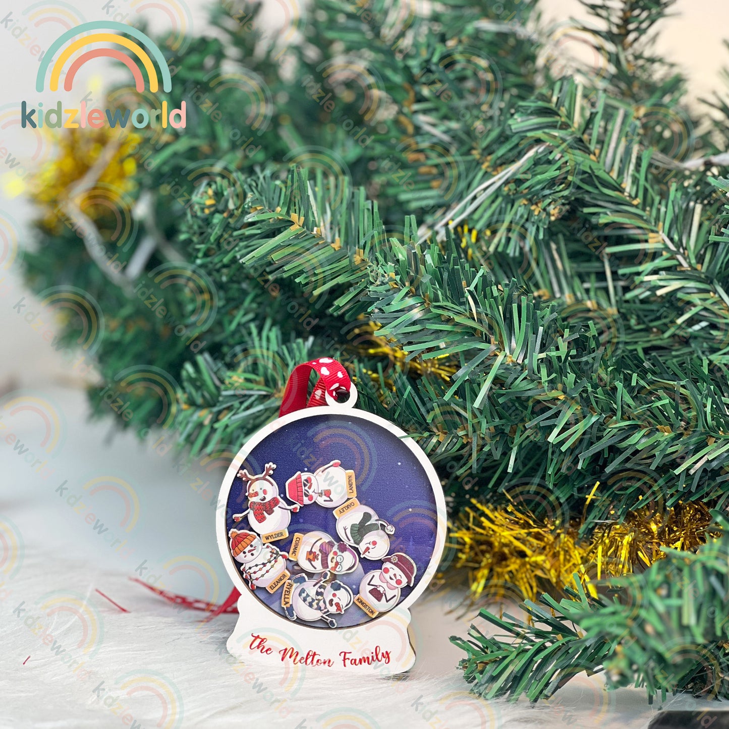 Christmas Family Ornament, Family Christmas Ornaments Personalized, Best Holiday Ornaments, Christmas Decorations