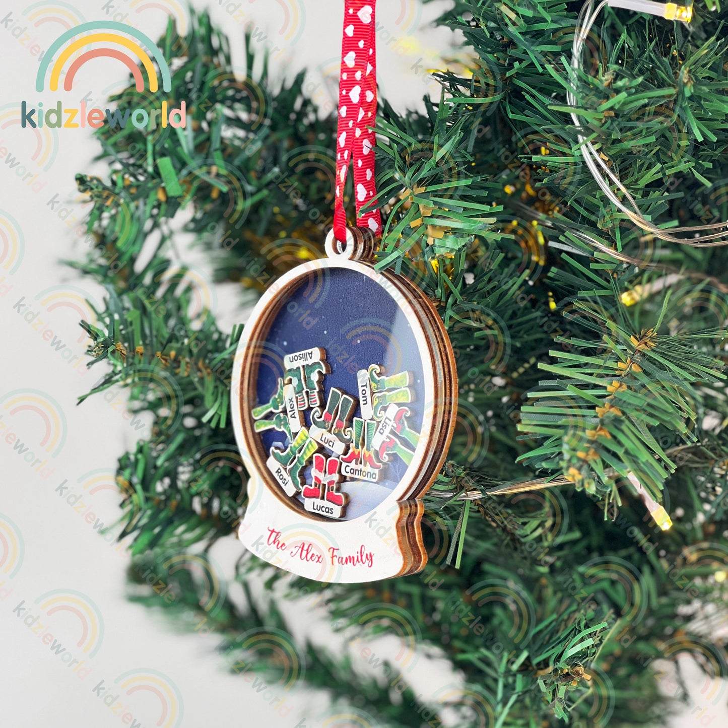 Unique Handmade Christmas Ornaments, Christmas Tree Ornaments, Xmas Ornaments Personalized, Family Ornaments