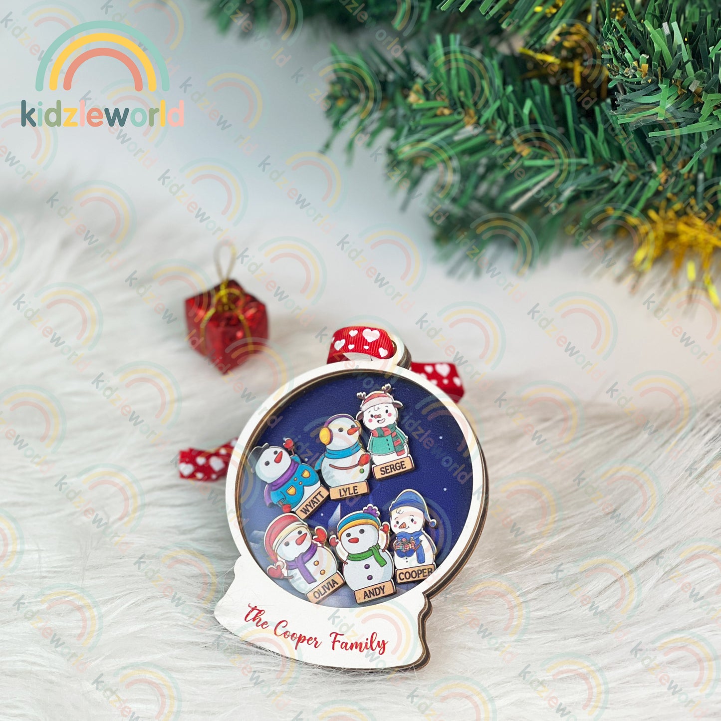 Personalized Snowman Family Christmas Ornaments, Diy Family Christmas Ornaments, Holiday Family ornaments, Unique ornaments