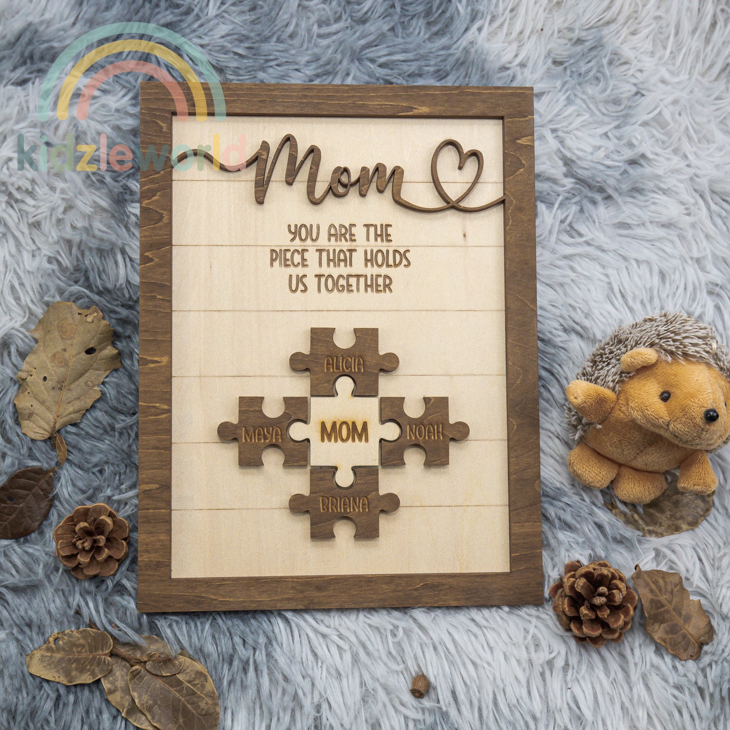 KZW055 Mother Day Gifts Wooden Sign