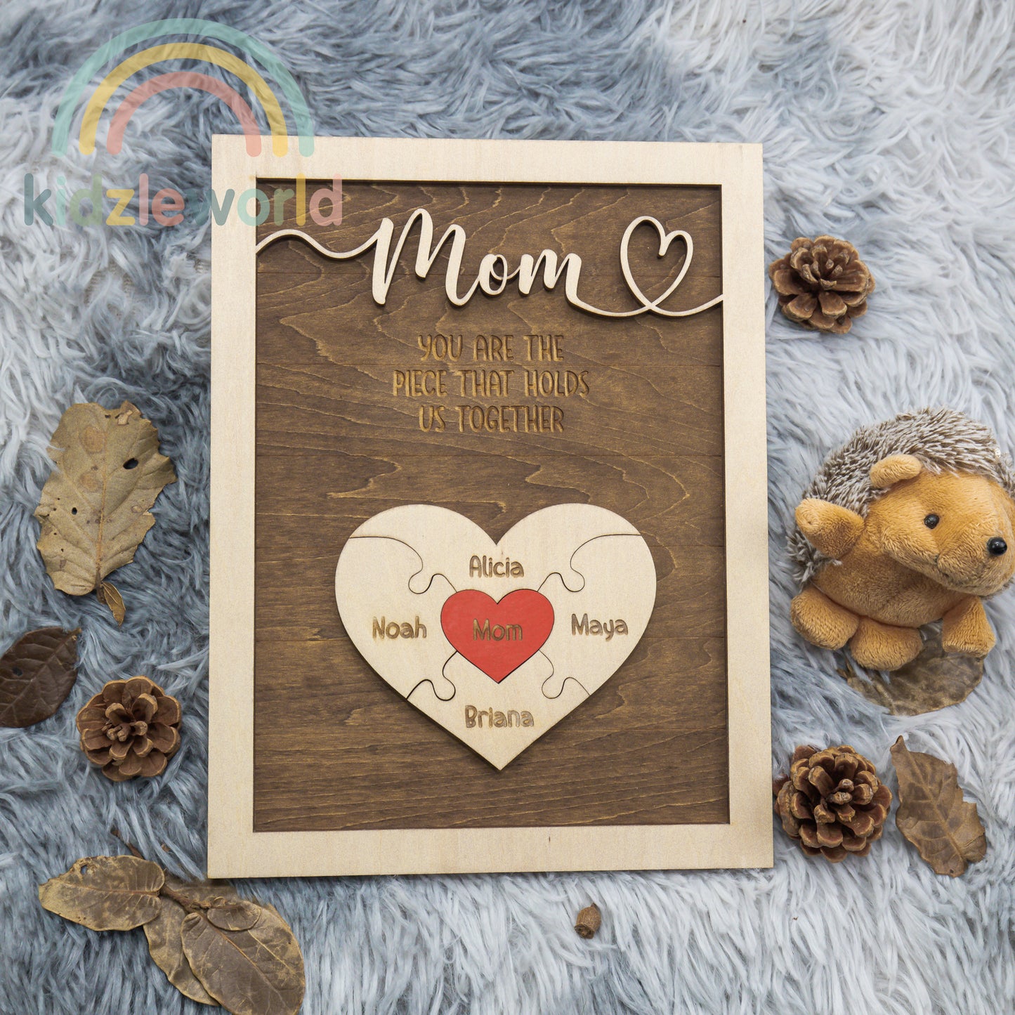 KZW056 Mother Day Gifts Wooden Sign