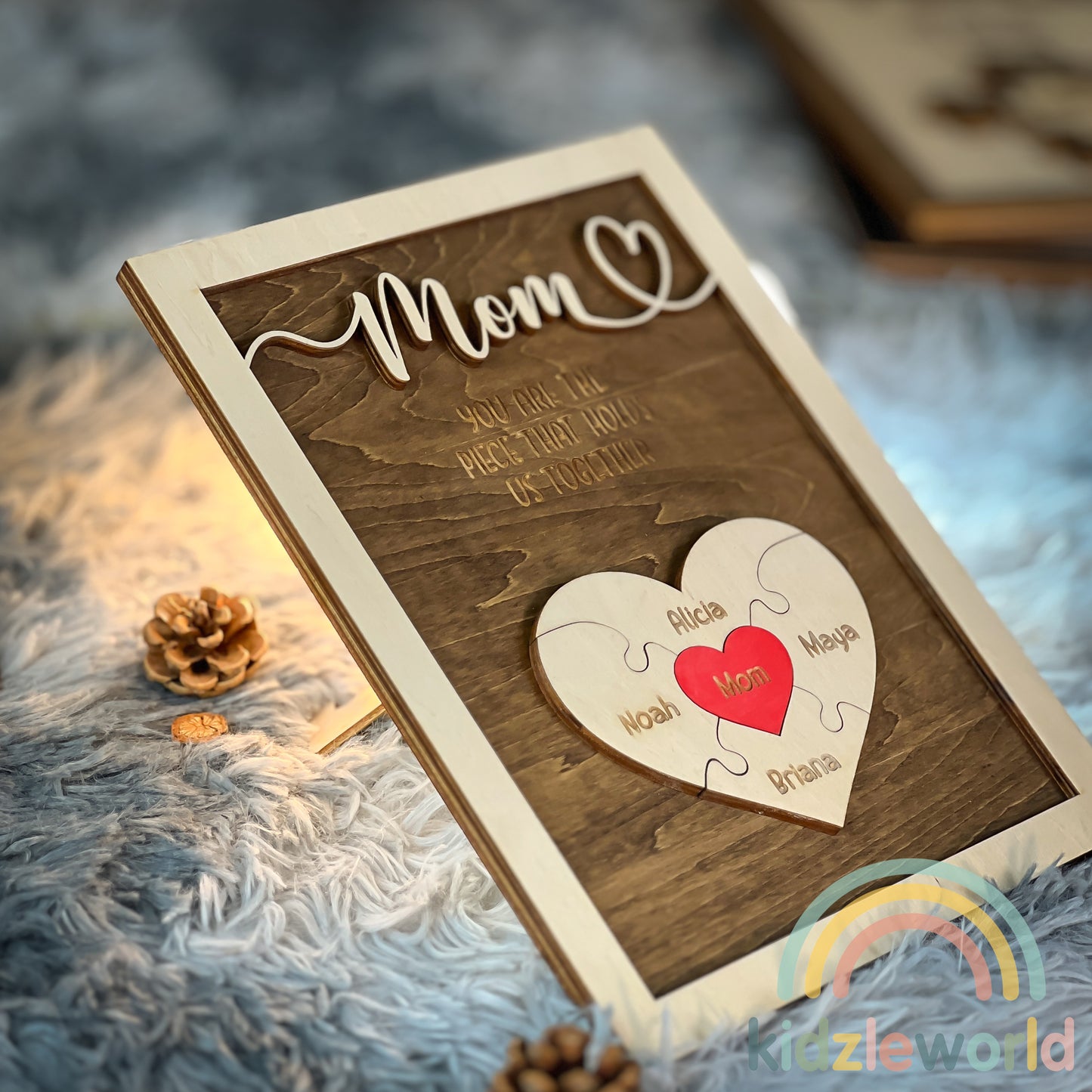 KZW056 Mother Day Gifts Wooden Sign