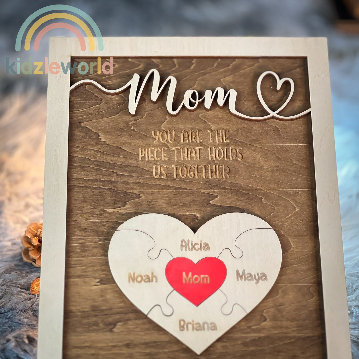 KZW056 Mother Day Gifts Wooden Sign