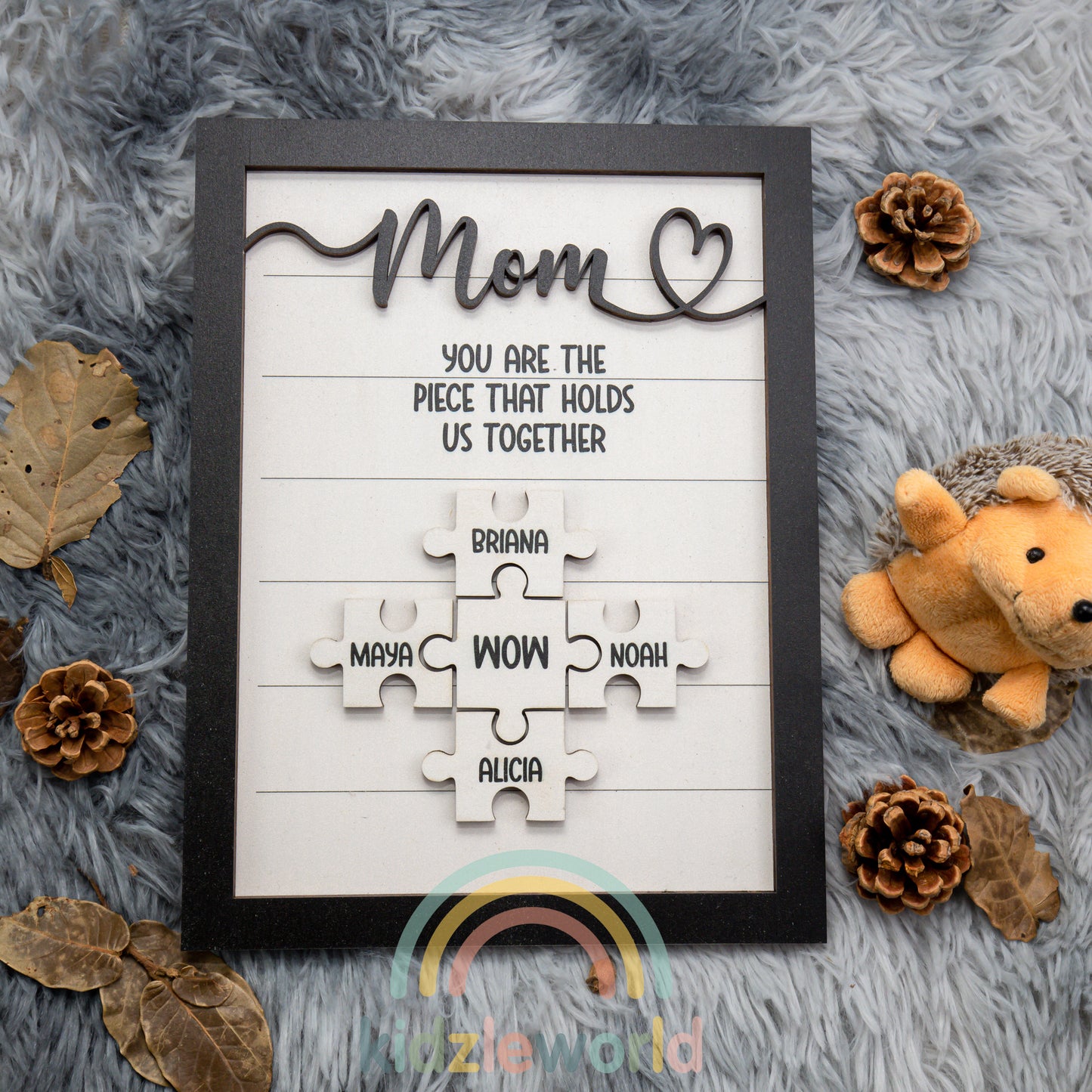 KZW058 Mother Day Gifts Wooden Sign